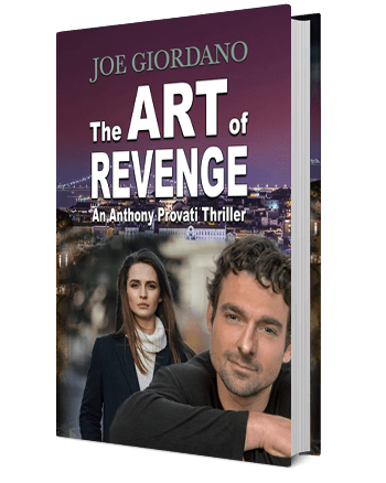 art of revenge book cover by Joe Giordano